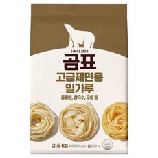 韓國 Dhflour 高級製麵用麵粉, 1個, 2.5kg