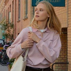 Andyou 女款 Borsen 蓬袖 Piqué 衫