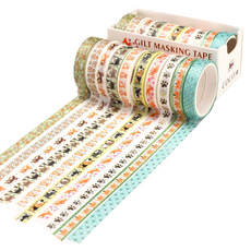 케이론 예쁜 마스킹 테이프 10종 세트, 개, 1세트