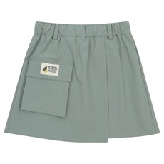 에스핏 여아용 카고 포켓 랩 스커트