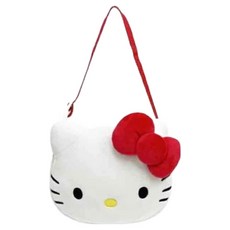 Hello Kitty 凱蒂貓 CT置物桶掛袋 PKTD017W-08, 1個, Hello Kitty 經典 紅色