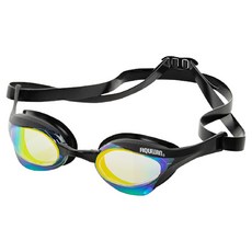 AQUWIN 選手用彩虹鏡面泳鏡 Hybrid SFR195RVM, 1個, RVGD SMBKBK