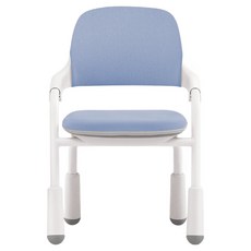 파트라 제미니 4LEGS 높이조절 책상 의자 SGMN33, 코튼블루, 1개