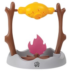 Meongyang 寵物旋轉式柴火烤肉玩具, 1個, 混合顏色