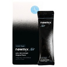 뉴믹스 에어 오리지널맛 저당 커피믹스, 1개, 10개입, 14g