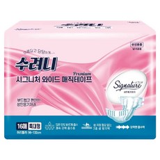 Suryeoni 經典寬版魔術膠帶, 16枚入, 1個, 特大號