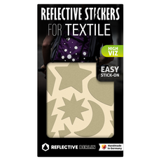 REFLECTIVE BERLIN 反光貼紙 Textile Shine, SAND, 1個
