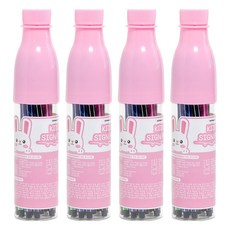 minhwashop 水性簽字筆 12種組, 粉紅色 (UDPAT0041), 4套