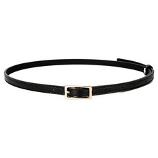 아모르담 여성용 사각 버클 슬림 벨트