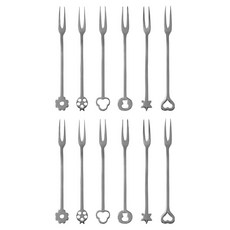 sambonet Party Portafor Living Forks 12件組, 銀色, 1套