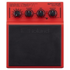 Roland 樂蘭 電子鼓打擊板 One Wav Pad SPD-1W, 紅色, 1個