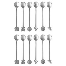 sambonet Fashion Living Party Spoons 12件組, 銀色, 1套