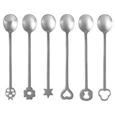 sambonet New Portafort Living Spoons 6件組, 銀色, 1套