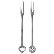 sambonet SAMBONET Oriental Living Party Forks 2件組, 銀色, 1套