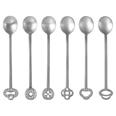 sambonet New Oriental Living Spoons 6件組, 銀色, 1套