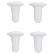 矽膠葡萄酒塞 L, 白色, 4個