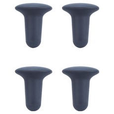矽膠葡萄酒塞 L, 海軍藍, 4個