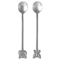 sambonet Fashion Living Party Spoons 2件組, 銀色, 1套