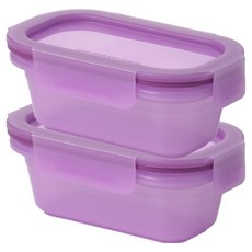 셰프토프 리유즈 박스 직사각, 2개, 170ml