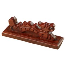 소울리치 고풍스러운 원목 붓받침 겸 문진 타입11 12.2 x 3.3 x 4.5 cm, 1개