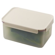 LocknLock 樂扣樂扣 Fresh Protect 象牙白密封保鮮盒, 1個, 4.4L