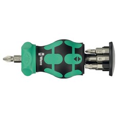 Wera Wera KK Magazin RA 4 短柄棘輪螺絲起子組 008893, 1套