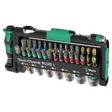 Wera Wera Tool Check PLUS 1 超小型多功能棘輪起子頭組 049055, 1套