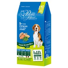 LCB 藍帶廚坊 活力挑嘴狗糧, 羊肉糙米L.I.D.配方, 1.5kg, 1袋