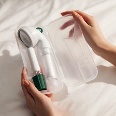 TITAD 旅行用濾心 + 蓮蓬頭組合, 1套, 白色