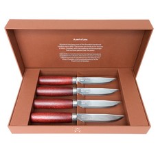 MORAKNIV 瑞典經典 1891 牛排刀 13661 100mm, 4個, 混色