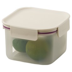 락앤락 프레쉬 프로텍트 밀폐용기 아이보리, 1개, 860ml