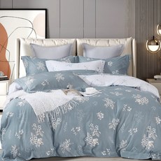 E-ROU 伊柔寢飾 吸濕排汗抗菌天絲兩用被 台灣製, 冷香幽夢