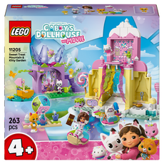 레고 개비의 매직 하우스 11205 달콤 선물 산과 요정냥의 가든, 혼합색상, 1개