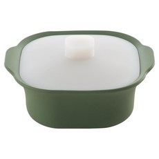 FLaiTO 白金矽膠 Morak 方形蒸籠 大 1.2L, 1個, 卡其色