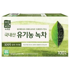 녹차원 유기농 녹차, 1.2g, 100개입, 1개