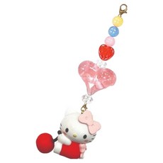 핑크망고 산리오 체리밤 하트 컵 피규어 키링