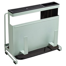 Beatrice 碧翠絲 多功能鐵製廚房收納架, 薄荷綠, 1個