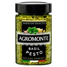 AGROMONTE 羅勒青醬, 200g, 1個