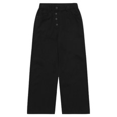 SFIT 女童款鈕扣寬鬆棉質褲