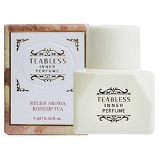 TEABLESS 舒緩芳香玫瑰果茶女性私密處香水 玫瑰木香, 1個, 5ml