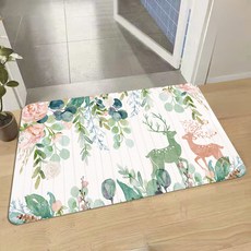 命運好好玩 硅藻土地墊, 雙鹿呈祥