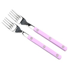보겐 국내생산 마르송 실버 커트러리 티포크, 라일락, 2개