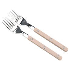 보겐 국내생산 마르송 실버 커트러리 티포크, 다크베이지, 2개