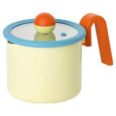 네오플램 인덕션 대니쉬 멀티 케틀팟, 14cm, 옐로우, 1개