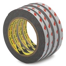 쓰리엠 아크릴 폼 그레이 양면테이프 10mm x 5m, 4개 4개