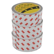 쓰리엠 아크릴 폼 그레이 양면테이프 40mm x 2m, 3개