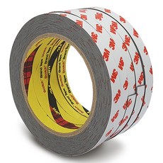 3M 壓克力泡棉灰色雙面膠帶 10mm x 5m, 5個