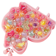 Ding Daily製作鑰匙圈珠子DIY組 兔子組, 1套, 混色