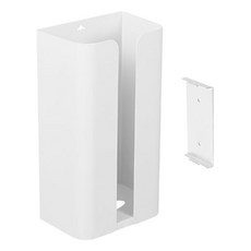 葉子小舖 U型磁吸衛生紙架 打孔黏貼2用, 白色, 1個