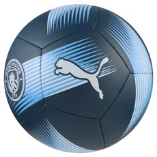 PUMA MCFCESS 曼城 足球 國中以上適用 丈青色 + 藍色, 1顆, 08477404